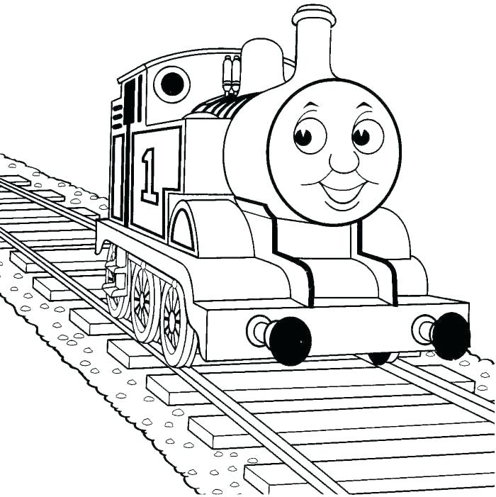 Gambar Thomas Untuk Mewarnai