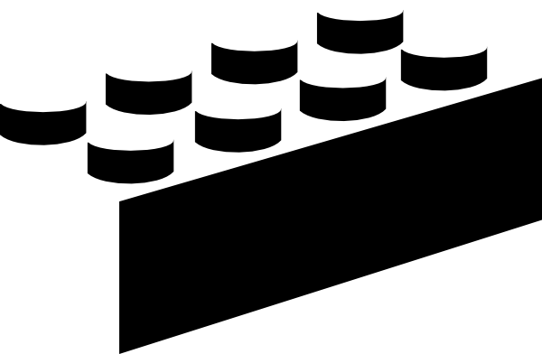 Free Black And White Lego Bricks Download Free Clip Art Free Clip Art On Clipart Library