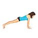 Yoga Pose: Plank From Downward Facing Dog