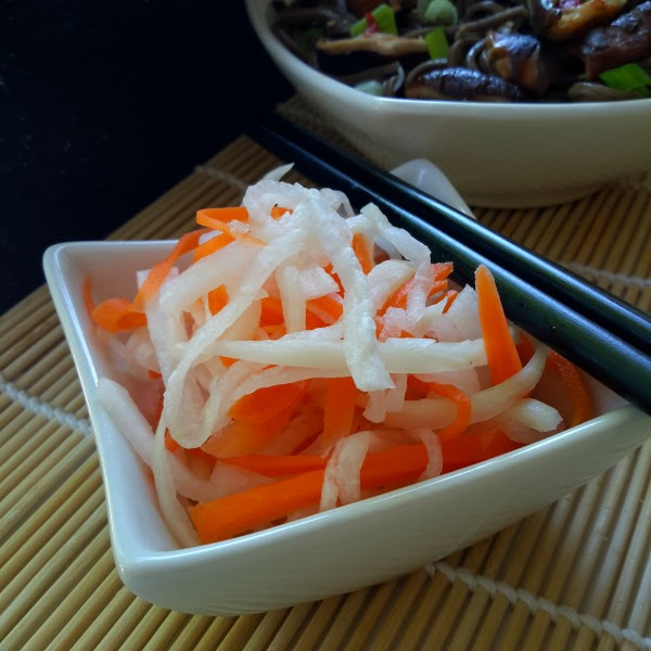 Vietnamese daikon and carrot pickles. Daikon And Carrot Salad Cilantro And Citronella