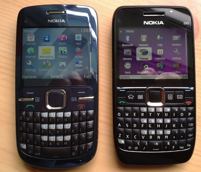 You are browsing old versions of opera mini. Nokia E63 Meets Its Series 40 Rival The New C3