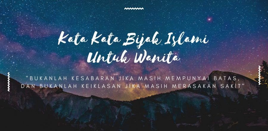Motivasi Kata Kata  Wanita  Bijak  KATABAKU