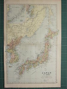 Japan 1900 Map - Map Of China 1900 Vintage Asia Maps Print From Print Masterpieces All Artwork ...