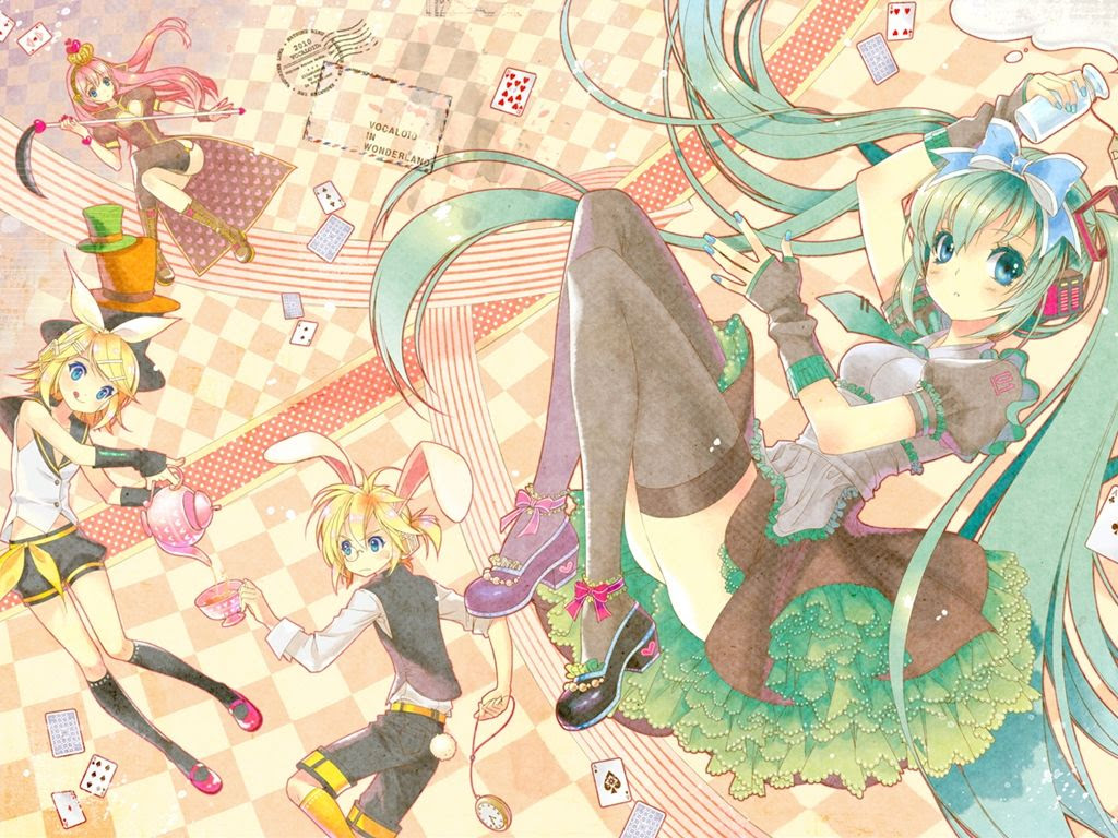 無料ダウンロード 可愛い Vocaloid 壁紙 ガルカヨメ