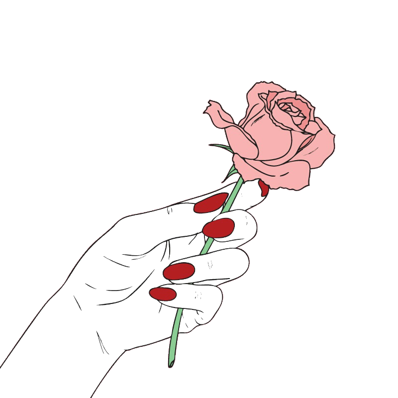 Orasnap Aesthetic Easy Rose Flower Drawings
