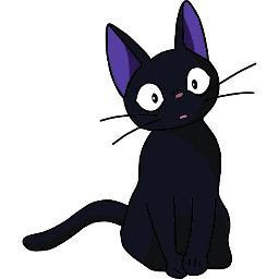 最高のイラスト画像 ラブリー魔女の宅急便 ジジ イラスト 簡単