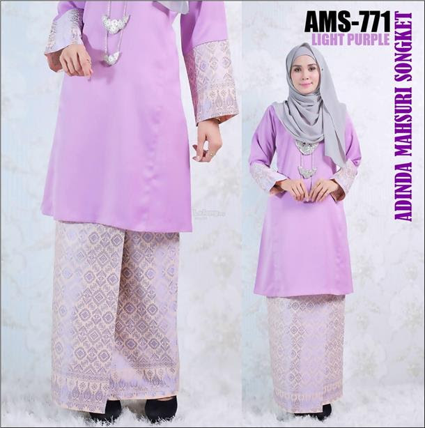 23 INFO KAIN SONGKET  PURPLE  2022 INFO KAIN