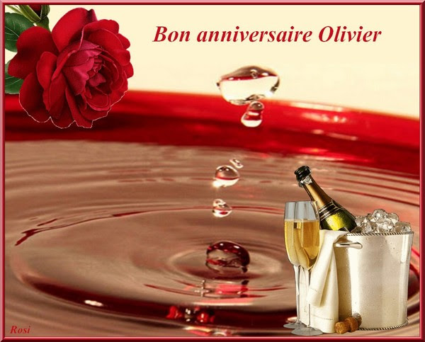 Bon Anniversaire Olivier Carte Kasha