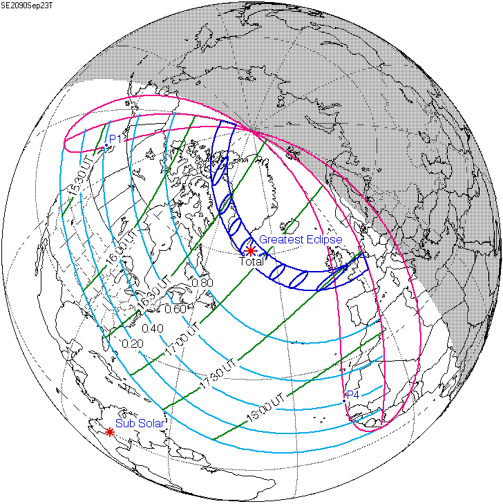 Résultat de recherche d'images pour reproduire l effet d une eclipse solaire pour cours de sciences niveau cm2. Eclipse Solaire Du 23 Septembre 2090 Wikiwand