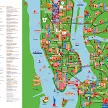 Map New York City Attractions