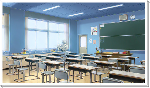 Japan Image 学校 屋上 フリー素材
