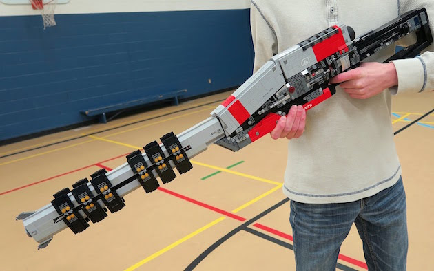 Why hunt rare Destiny weapons, when you can build them in Lego?