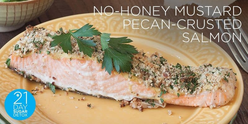 Awesome honey pecan pork chops. 21dsd Recipe No Honey Mustard Pecan Crusted Salmon The 21 Day Sugar Detox By Diane Sanfilippo