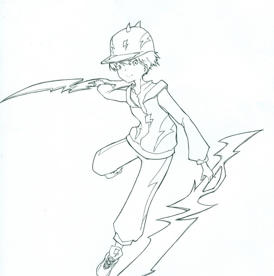 Gambar Boboiboy: Mewarnai Boboiboy Halilintar