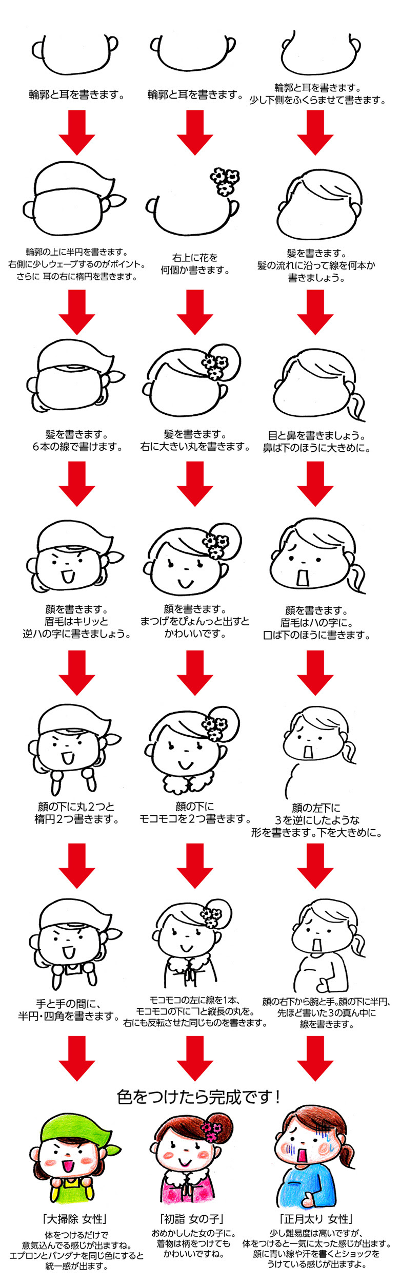 無料イラスト画像 エレガント手書き ポップ イラスト かわいい