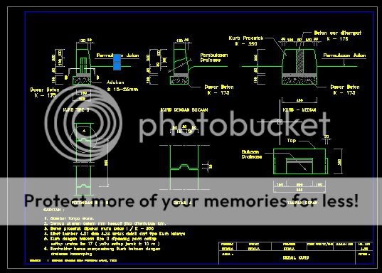 KYF BLOG s Gambar  Detail Kurb File Cad 