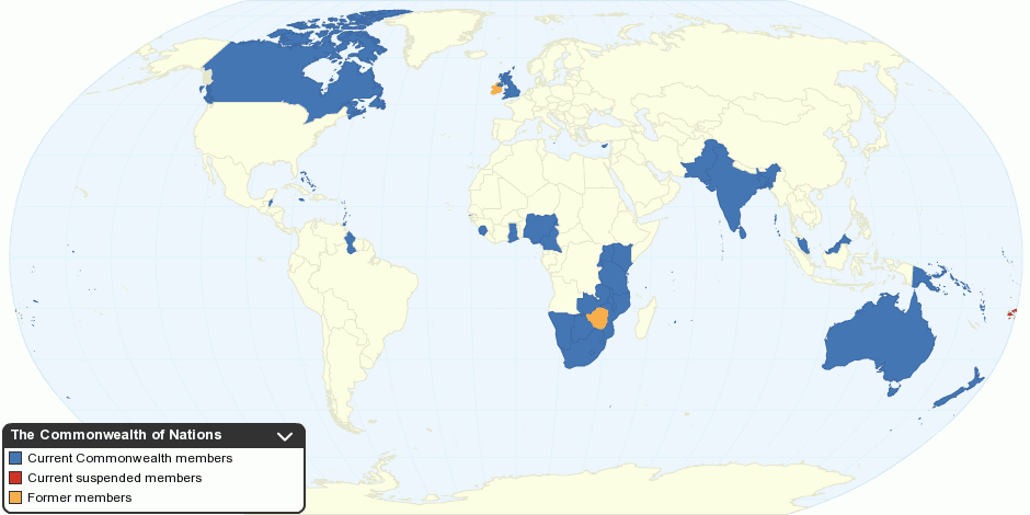 Pin june 3, 2021 4:25:45 am. List Of Members Of The Commonwealth Of Nations