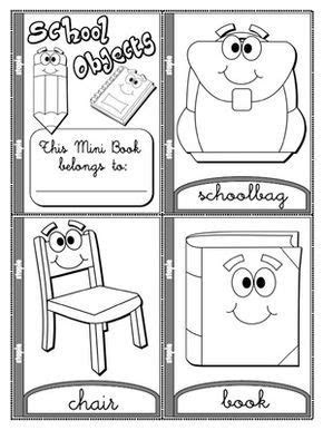 Colours - Colouring Mini Book | Educacion ingles, Clase de