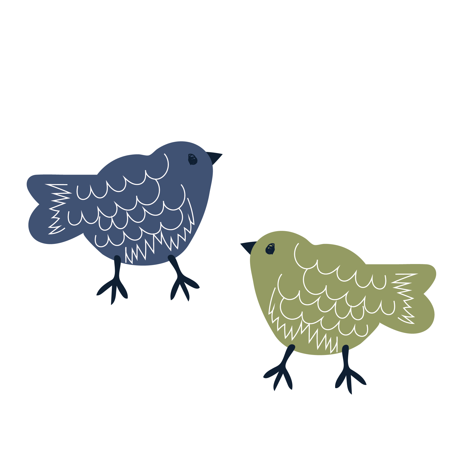 無料イラスト画像 元のおしゃれ オシャレ 鳥 イラスト