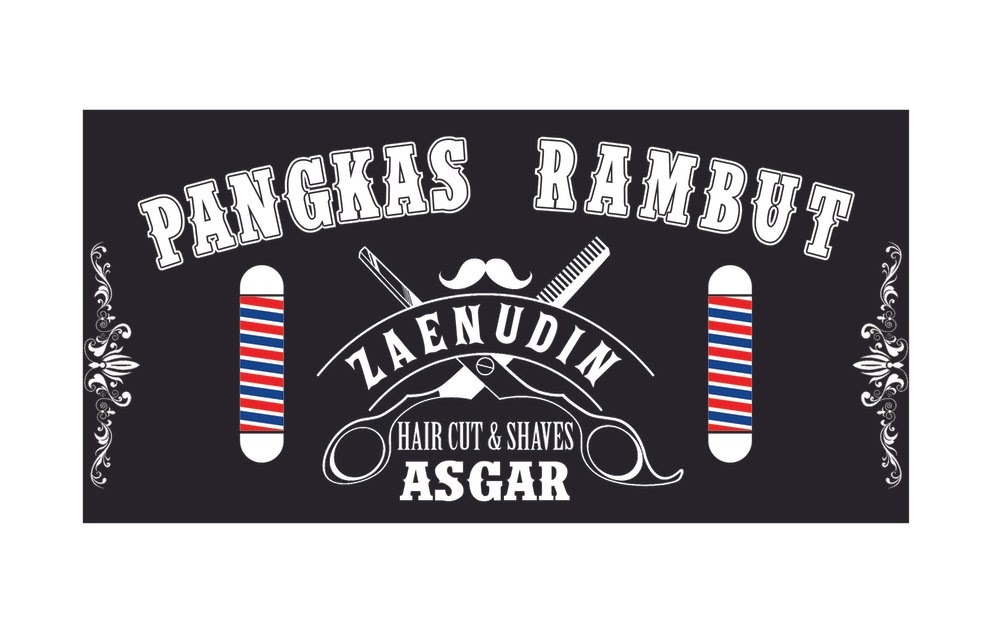 Poster Banner Pangkas  Rambut  kumpulan contoh spanduk 