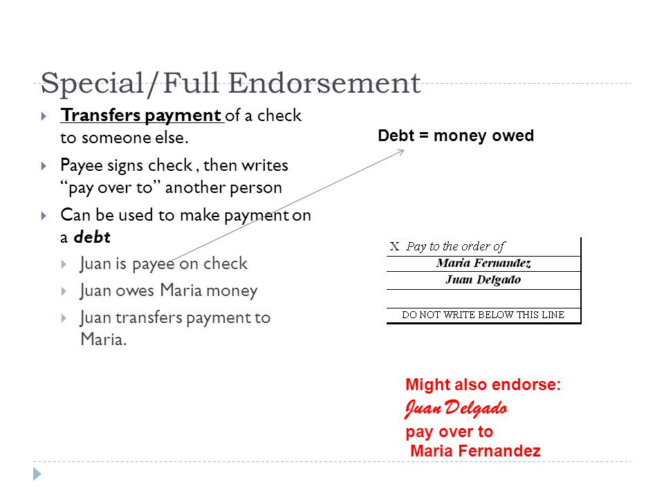 How To Endorse A Check Over To Someone Else - How to Wiki 89