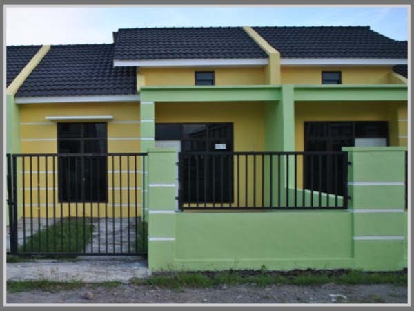  warna  cat tembok pagar  depan  rumah  minimalis  Home Desaign