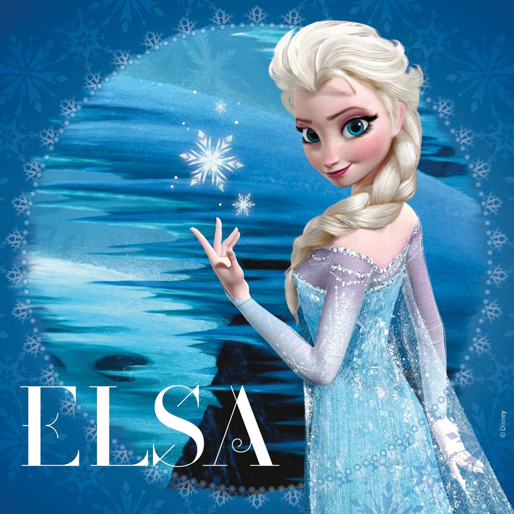 Gambar Animasi Bergerak Elsa Gambar V