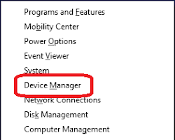 Device Manager in Windows