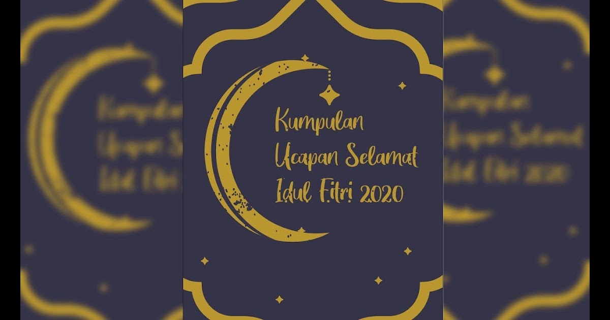 Kumpulan Ucapan Contoh Kartu Ucapan Idul  Fitri  kartu 