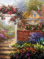 14 count, 30.30w x 29.75h cm 16 count, 26.51w x 26.03h… Embroidery Cross Stitch Landscape Mudubudu Com