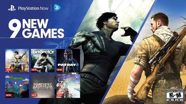 PlayStation®Now | 9 NEW GAMES