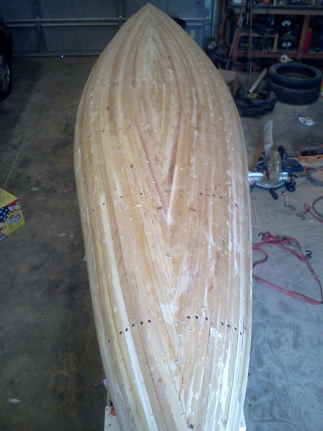 This is Gil gilpatrick canoe building ~ Junk Her