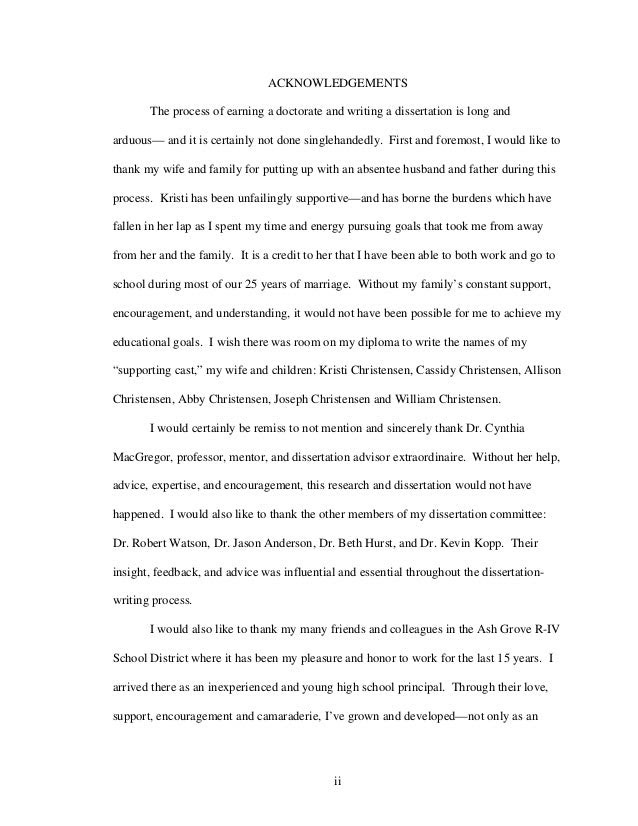 Group Thesis Acknowledgement Sample - Thesis Title Ideas ...
