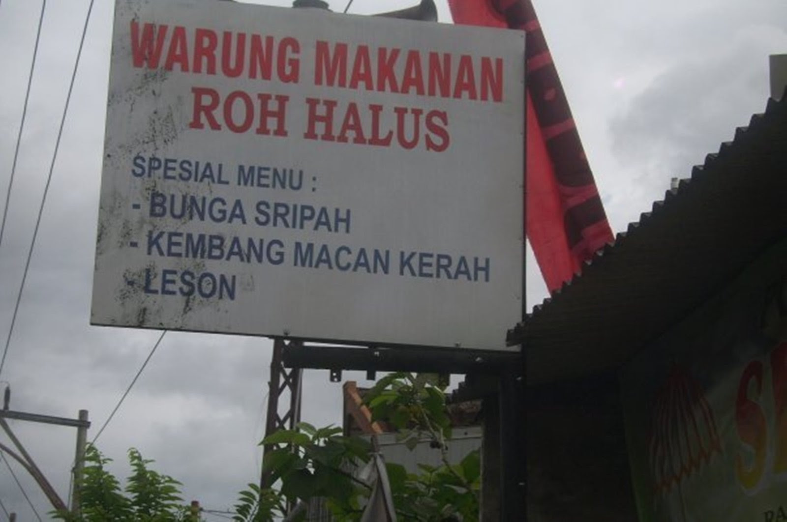 Foto Lucu Warung Gokil Abis