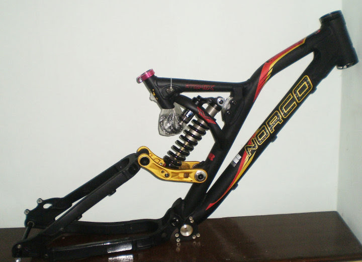 Serba sepeda Frame NORCO Atomik with rear shock  FOX  DHX 3 
