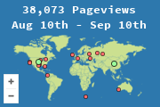 Locations of visitors to this page