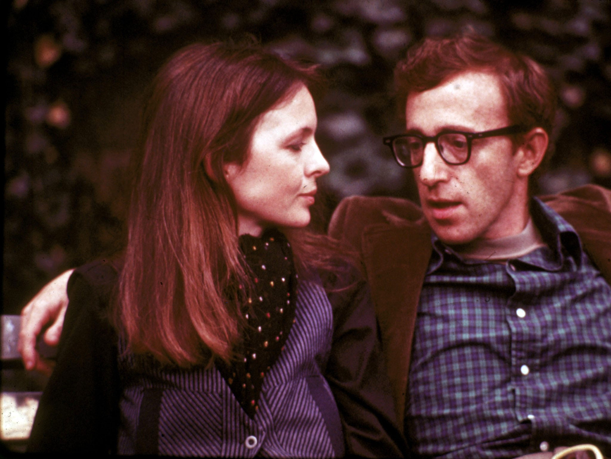 Keaton and  Allen in his Academy Award winning master piece, 1977's 