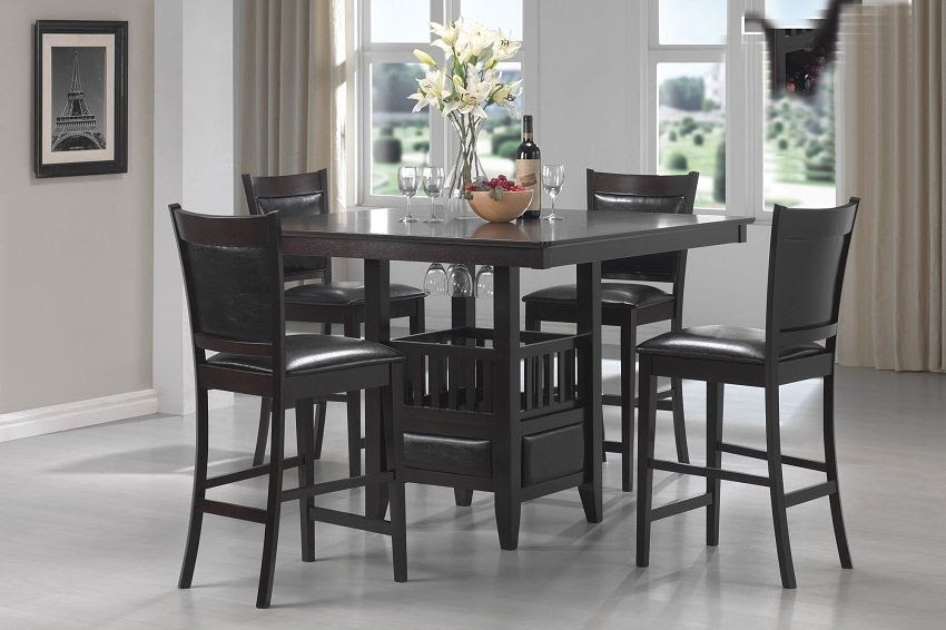 Because of their sleeker dimensions, small families with limited floor space (who. Jaden Counter Height Collection 100958 Coaster Furniture Living Spaces