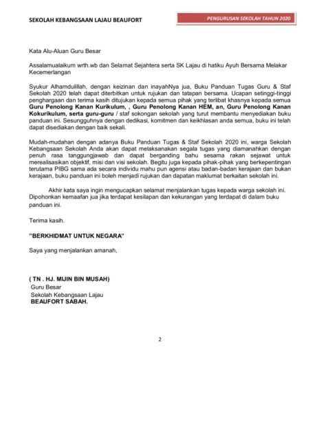 Surat Permohonan Guru Ganti Kepada Ppd  Contoh surat 