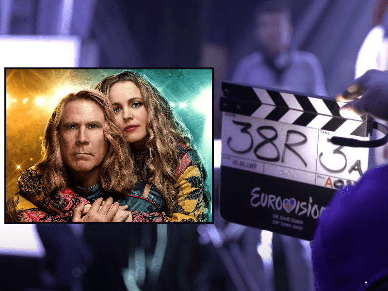 The story of fire saga. Eurovision Song Contest The Story Of Fire Saga Behind The Scenes With Netflix Film Club Wiwibloggs