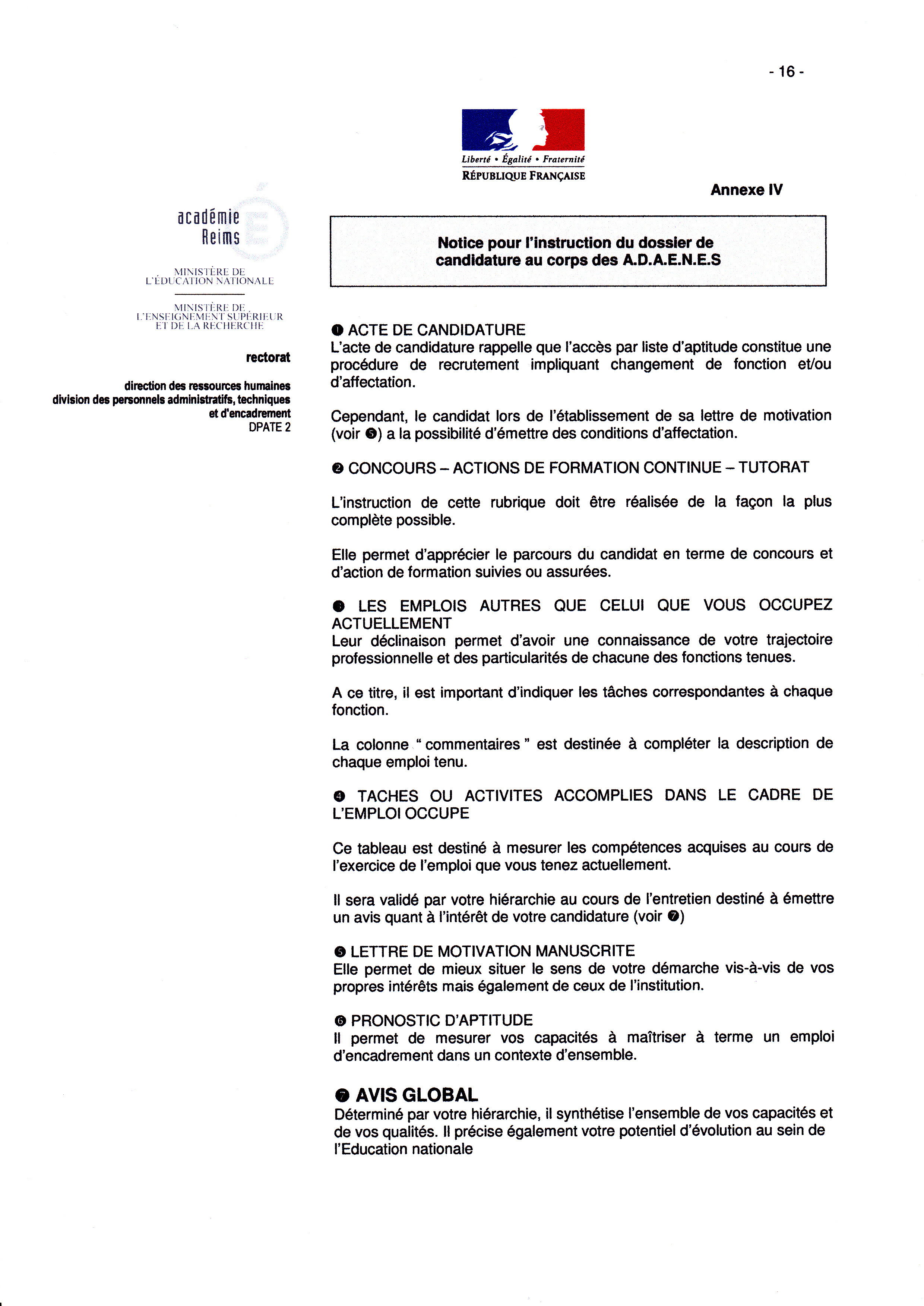 Lettre De Motivation Concours Adjoint Administratif 