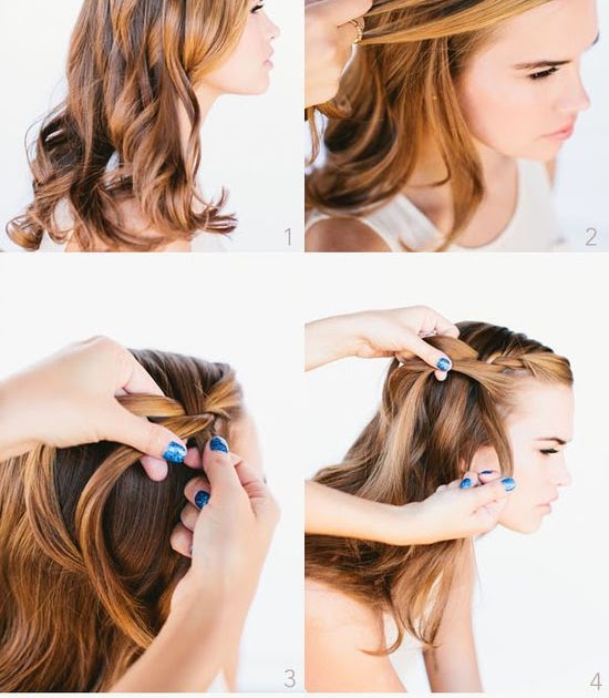 Twist Braid HairStyles: Hair how to guide: the side chignon