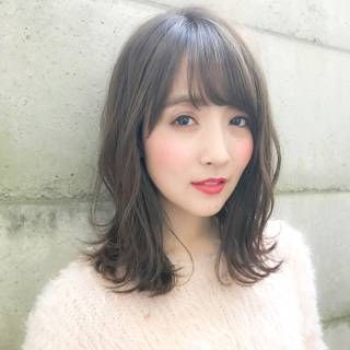 髪型 ミディアム パーマ ゆるふわ Guray Tokhi