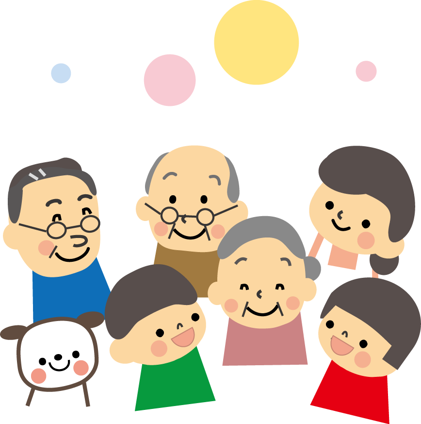仲良し 家族 イラスト 簡単 Hōmuaidea