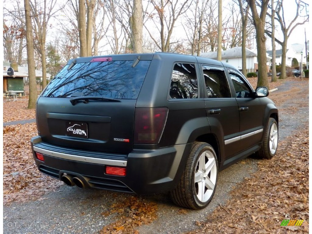 Jeep Grand Cherokee Srt Matte Black Matte