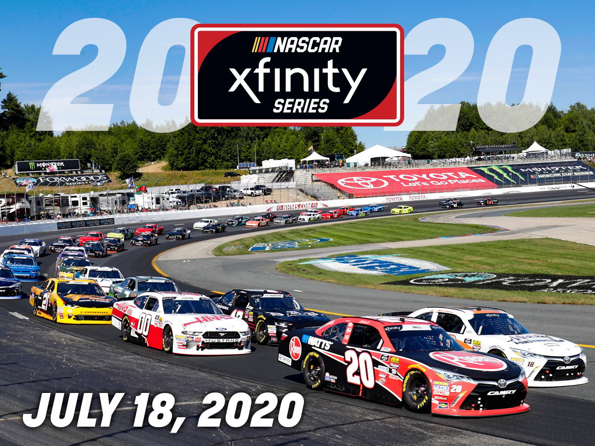 Monster energy nascar cup series (tr); 2020 Nascar Xfinity Series Race Set For Saturday July 18 At Loudon News Media Nhms