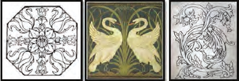 contoh motif  batik flora dan fauna
