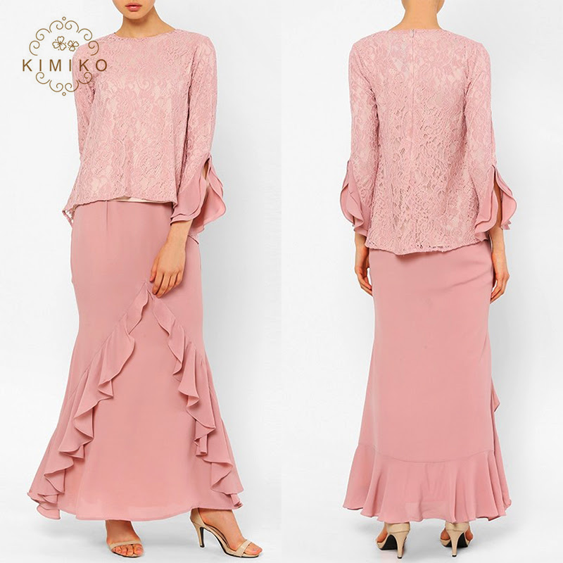 27+ fesyen baju kurung moden terbaik 2021 malaysia murah. 2019 New Arrival Elegant Flowery Lace Modern Baju Kurung Set With Frill Details Buy Frill Baju Kurung Modern Lace Kurung New Arrival Baju Kurung Product On Alibaba Com