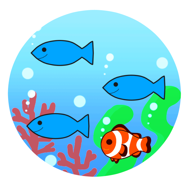 100 Ou Plus 可愛い 魚の イラスト アニメ画像 煽り