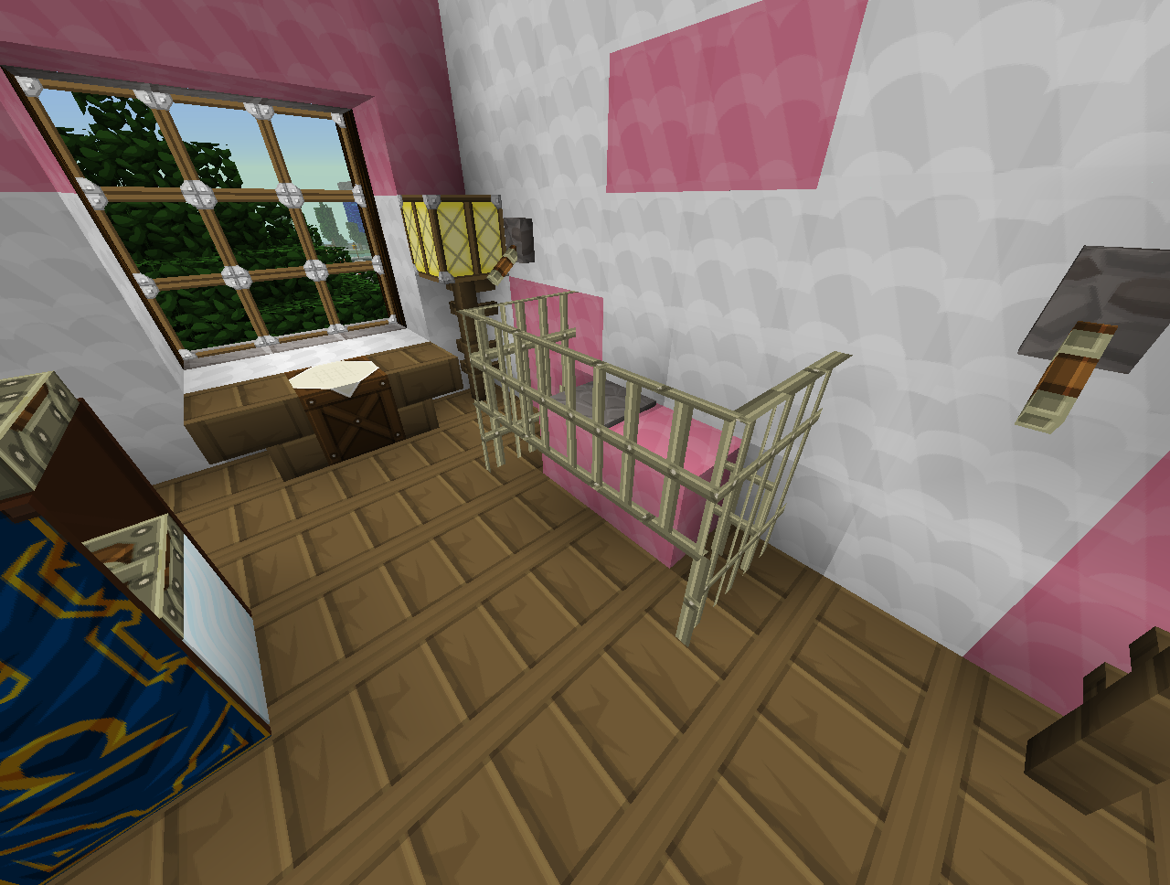 Modern Bedroom Designs Minecraft